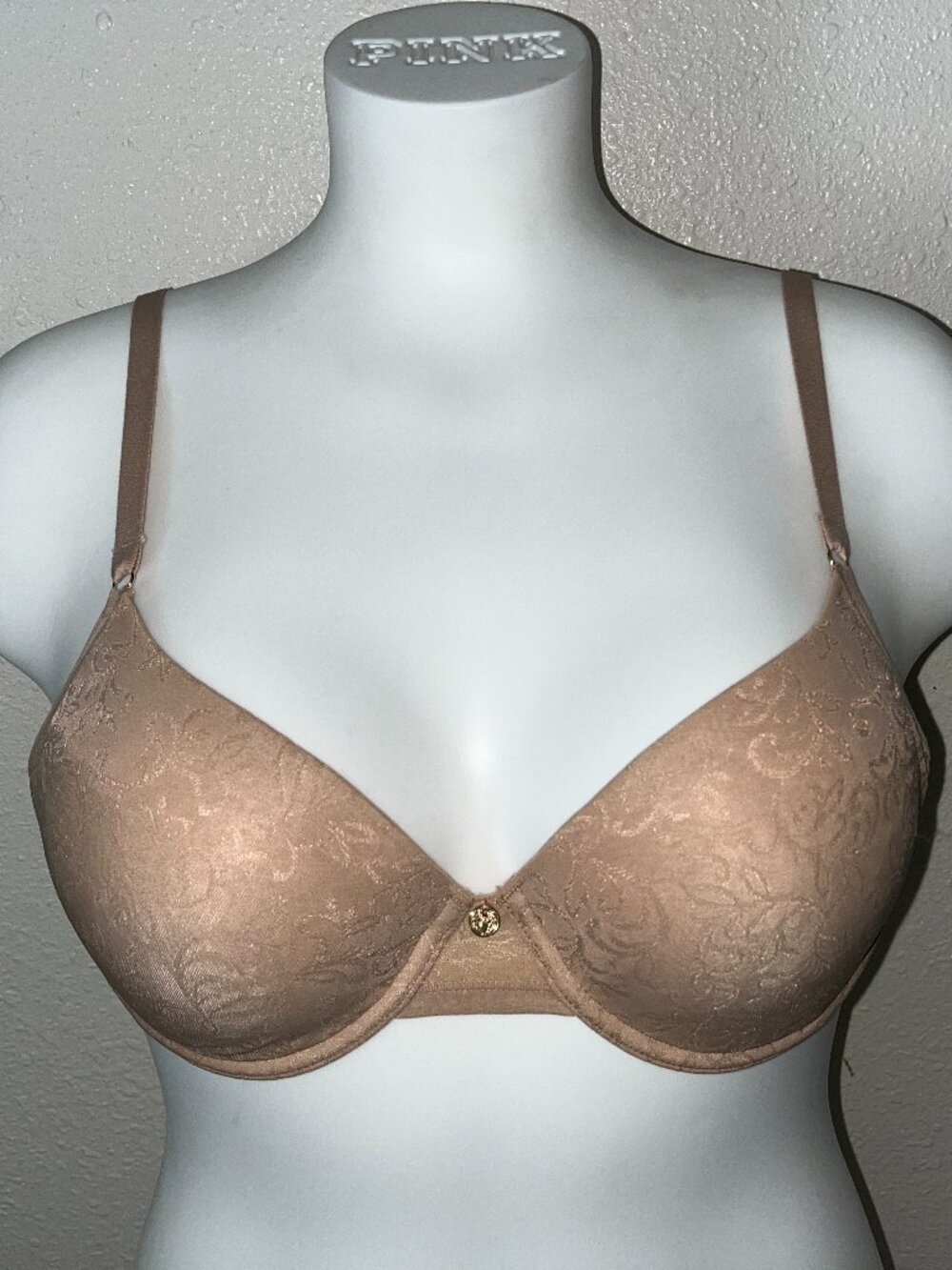 NATORI SHEER CONTOUR FULL COVERAGE BRA SZ 34C